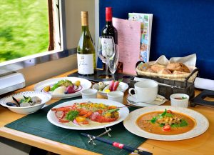 夷隅鐵道「Restaurant Kiha」提供的意大利餐